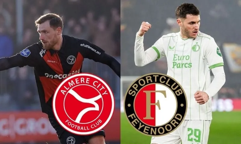 Phân tích đội hình Feyenoord gặp Almere